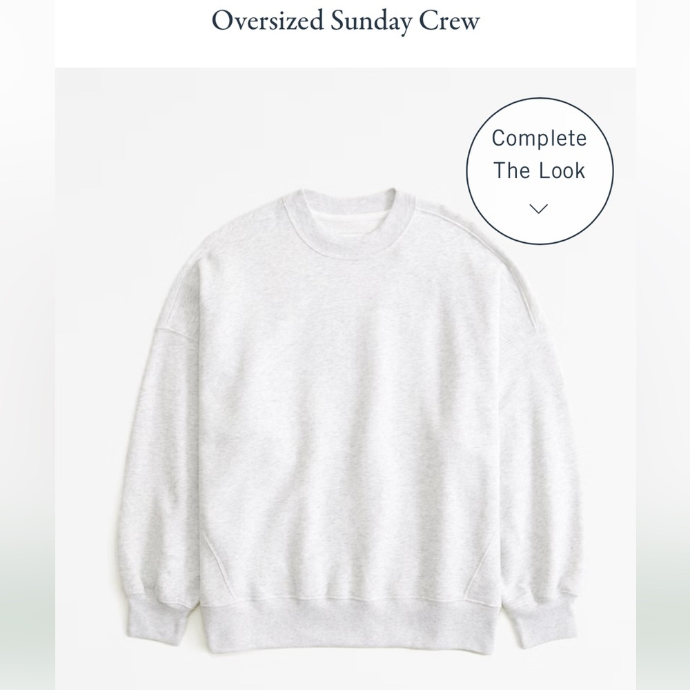 Oversized Sunday Crew